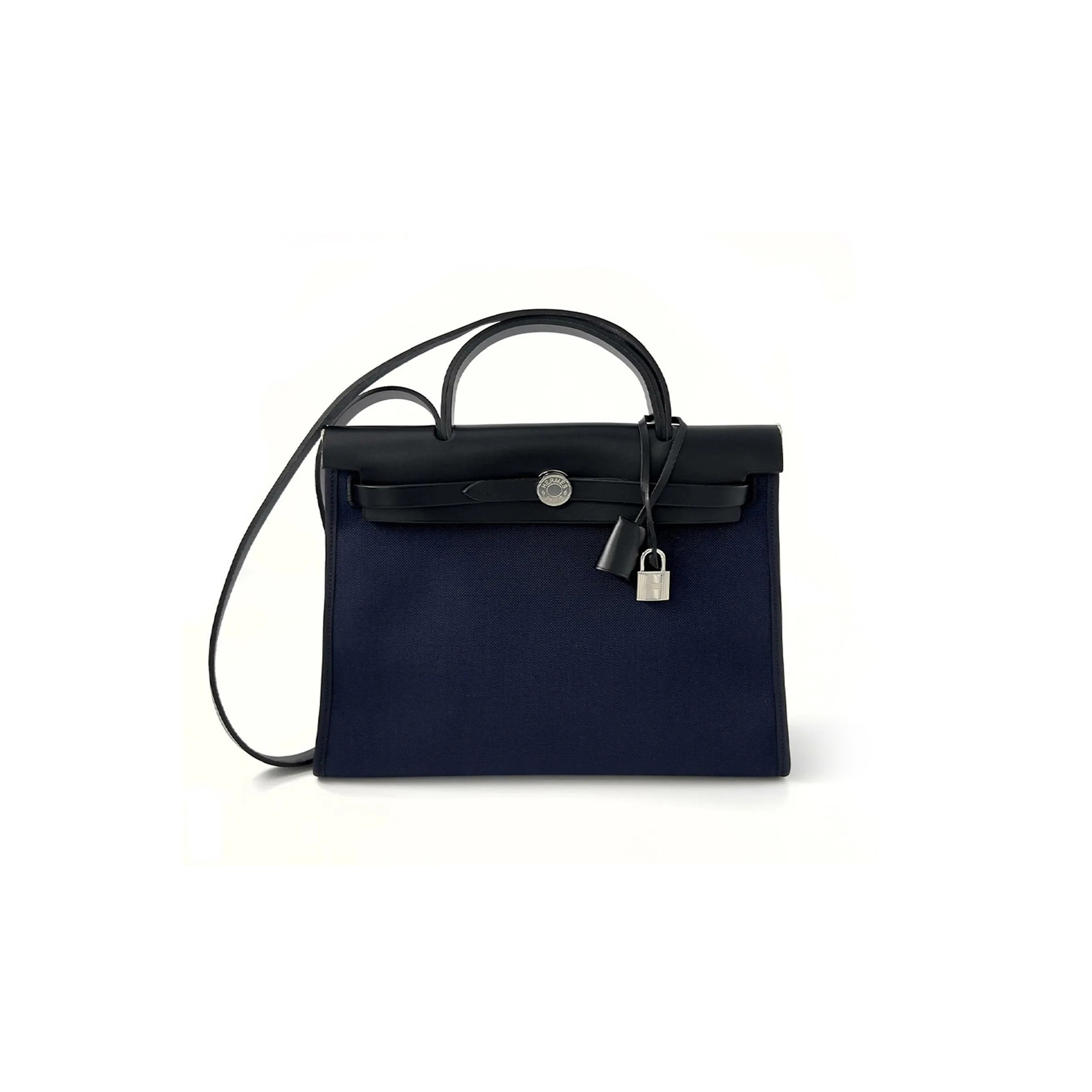 H**me5 master bleu indigo herbag messenger 39 bag h084489ckac (39*28*9cm)